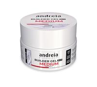 Gel de Construction pour Ongles Andreia Professional - Viscosité Moyenne, Parfait comme Base et Top Coat, Kit Art d'Ongles LED & UV, Produit Vegan et Neutre en Carbone, Transparent, 22g