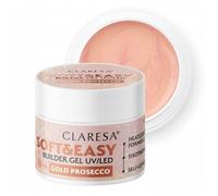 Gel de construction pour ongles CLARESA Soft&Easy GOLD PROSECCO - 12 g - PETIT