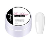 Gel De Construction Solide 3D Sculpture - 15ml Kit Nails Art Tout-en-un | Gels D'extension D'ongles Avec Moule En Silicone | Gel De Construction Non Collant | Colle UV Pour Protéger Les Ongles Cassés