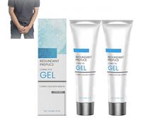 Gel de correction naturel de la phimose pour hommes, gel adoucissant pour prépuce excessif, sûr et indolore, apaisant doux pour le prépuce serré, pour adultes et adolescents (2 Pièce)