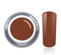 Gel de couleur UV LED n° 262 Marron ocre - Design des ongles et nail art pour ongles en gel Qualité studio 5 ml RM Beautynails