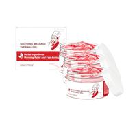 Gel de massage chauffant pour le corps, crème de massage naturelle, crème hydratante raffermissante et lissante, gel de massage profond pour la relaxation, formule non grasse