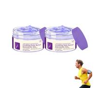 Gel de massage confort apaisant avec feuille d'armoise et extrait de gingembre - Gel de massage rafraîchissant pour le soutien des articulations et des muscles - Pâte de confort (2 bouteilles)