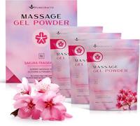 Gel de massage en poudre Purecrafts 50g | Sakura Fragrance | Fabriqué au Japon | Gel lisse et glissant pour le bien-être et la relaxation | 50g donne 5 litres | Ajoutez un peu d'eau