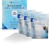 Gel de massage en poudre Purecrafts 50g | Sans parfum | Fabriqué au Japon | Gel lisse et glissant pour le bien-être et la relaxation | 50g donne 5 litres | Ajoutez un peu d'eau