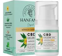 Gel de Massage Hanfama Arnica et CBD - Décontractant Musculaire et Articulaires, Effet Froid - 50ml