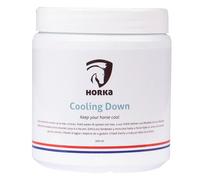 Gel de massage rafraichissant pour tendons cheval HORKA Blanc 500 mL
