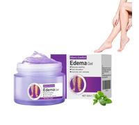 Gel de massage violet apaisant pour les jambes, soulage la fatigue, les douleurs et les gonflements, idéal pour les soins quotidiens des muscles et des articulations (1 pièce)