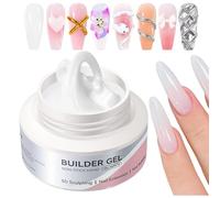 Gel de Modelage pour Ongles - 60ml Gel Solide pour Sculpture d'Ongles,Créeur de Design Manucure Non Collant Pour Femmes Modélisation Sculpture Extension Art de la Peinture