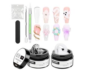 Gel de modelage pour ongles | Accessoires de manucure anti-adhésif | Gel de modelage pour et sculptures | Pour femmes, filles, femmes, mères, jeunes mariés, débutants, professionnels, étudiants, spa
