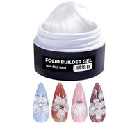 Gel de modelage pour ongles - Gel à ongles non adhésif - Accessoire de beauté pour la maison, le salon, la mode, les mariages, les fêtes, les vacances, le quotidien, les occasions spéciales