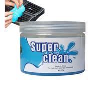 Gel De Nettoyage De La Poussière - 160 G, Outil De Détail Pour Le Gel De Nettoyage Pour Dépoussiérage Des Évents | Nettoyant Pour Grille D'aération De Console De Tableau De Bord De Clavier | Intérieur