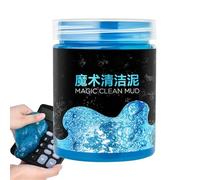 Gel de nettoyage pour clavier - Outils de nettoyage de voiture - 200 g facile à utiliser non abrasif pour l'entretien du cuir, entretien quotidien des pneus, tableau de bord intérieur des véhicules