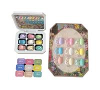 Gel De Peinture À Gradient, Imperméable Et Portable, 4,3x1,5 Cm, Vernis À Ongles En Gel, Liquide De Sculpture 3D, Solide Colle 3D, Femme, Femme, Salon, Maison, Mariage, Quotidien, Vacances, Rassemblem