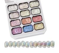 Gel De Peinture À Ongles - Cosmétiques Mélangeables Haute Pigmentation | 24 g De Gels À Tapoter Pour Ongles | Pour Maison Salon Réunion Mariage Voyage Passionnés Débutants