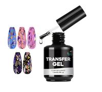 Gel de pour ongles,15 ml forte adhérence et longue tenue | Gel de nécessitant une lampe UV - Pour usage salon, domicile, femmes débutantes