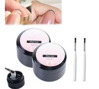 Gel de protection pour réparation des ongles, kit de réparation pour ongles naturels fendus - Gel de réparation des ongles abîmés - Gel de réparation instantané des ongles fissurés - Fixation rapide