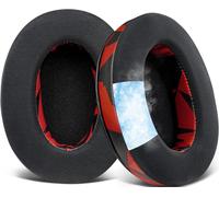 Gel de Refroidissement Mousse Coussin Coussinets pour Audio-Technica ATH M50X/M40X, HyperX Cloud/Alpha, SteelSeries Arctis, MDR-1ABT/1RBT/1RNC/7506, Turtle Beach Stealth 420X/600