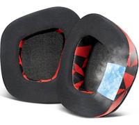 Gel de Refroidissement Mousse Coussin Coussinets pour Corsair Void/Void v2/Void Pro/Void Elite/Surround Wired & Wireless RGB USB Gaming Casques, Coussinets d¿Oreilles en Tissu Soie Glacée