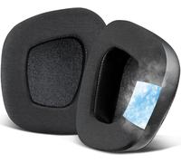 Gel de Refroidissement Mousse Coussin Coussinets pour Corsair Void/Void v2/Void Pro/Void Elite/Surround Wired & Wireless RGB USB Gaming Casques, Coussinets d'Oreilles en Tissu Soie Glacée
