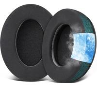 Gel de Refroidissement Mousse Coussin Coussinets pour HyperX Cloud 1/I/2/II/3/III/Pro/Core/Alpha/Alpha S/Flight/Stinger/Mix/CloudX/CloudX Chat,Coussinets avec Mousse Haute densité Plus Douce