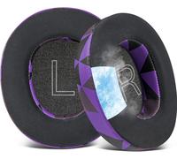 Gel de Refroidissement Mousse Coussin Coussinets pour Steelseries Arctis Nova Pro Wired, 1/1X/1P/3/4/4P/4X/5/5P/5X/7/7X/7P Casques, Coussinets d'oreille avec Mousse d'isolation phonique
