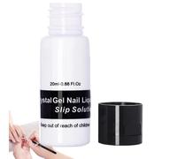 Gel de renforcement des ongles, constructeur de gel à ongles - Liquide de lissage de 20 ml pour le vernis à ongles | Gel d'extension de manucure portable adapté à l'art de la manucure
