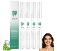 Gel de réparation des gencives,blanchiment instantan bucco-dentaire (4pcs) | Stylo blanchissant pour les dents, soin blanchissant doux, élimine les taches dentaires, protège les gencives