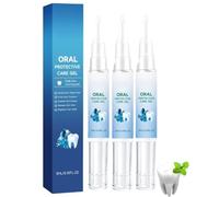 Gel De Réparation Et Soin Des Gencives, Gum Protect Et Repair Dental Gel, Stylo Blanchiment Dents, Kit Blanchiment Dentaire, Blanchir Les Dents Rapidement, Efface Taches & Décolorations, 3 ml (3PC)