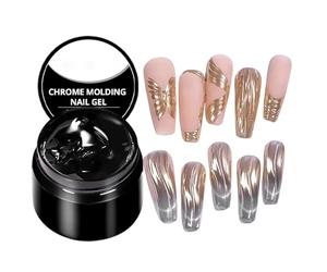 Gel de sculpture des ongles 3D - 7 ml - Gel non collant - Compact et portable - Design précis pour la maison, l'école, les voyages d'affaires - Cadeau parfait