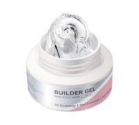 Gel De Sculpture Pour Ongles - Gel D'extension Solide 60 Ml, Formule De Manucure 3D Non Collante, Matériau De Modélisation Professionnel Des Ongles, Qualité Salon | Conception Créative D'extension D'o