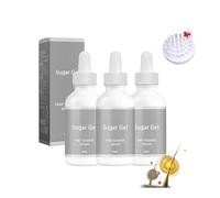 Gel de sucre pour la croissance des cheveux, pour le traitement de la perte favorise la repousse et réduit les cheveux, sérum de croissance des cheveux au sucre, nourrit les racines des cheveux