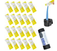 Gel de toilette portable - Gel urinaire en poudre de toilette | Désodorisant absorbant les fuites pour les catastrophes, les randonnées, les festivals de musique, les voyages, les camping-cars, la