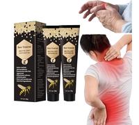 Gel de traitement des articulations osseuses, gel de soulagement des articulations au venin d'abeille, crème articulaire professionnelle à la propolis (2 pièces)