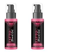 Gel de transfert pour pochoirs, application facile, 100 g, produit professionnel transparent longue tenue, transfert de motifs stable, formule longue durée, séchage rapide.