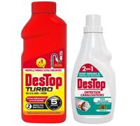 Gel déboucheur - DESTOP - Turbo 5 min - Javel - Soude - Entretien canalisations