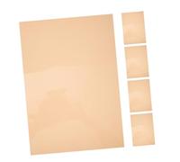 Gel Déclairage 5 Feuilles Feuilles De Plastique Filtre De Lumière Film Diffuseur De Lumière pour La Photographie