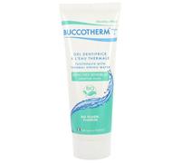 Buccotherm Gel dentifrice à l'eau thermale et au fluor gencives sensibles menthe bio Tube 75 ml