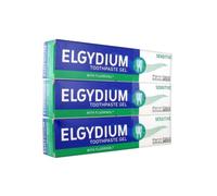 Gel Dentifrice - Elgydium - Dents Sensibles - Lot de 3 - 75ml - Fluorinol