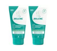 Gel Déo Anti-Transpirant | Réduit la Transpiration & Désodorise Durablement | Transpiration intense Pied | 8H | Hamamélis, Noix de Galle de Chêne, Tapioca | Lot de 2x75mL