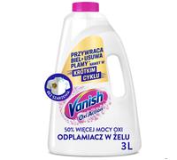 Gel détachant blanc Vanish Oxi Action 3 l