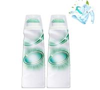 Gel détachant enzymatique puissant avec brosse, détachant avancé pour le linge, gel déta-chant à l'huile sans rinçage, déta-chant à triple puissance pour vêtements, pour chaussures (2pcs)