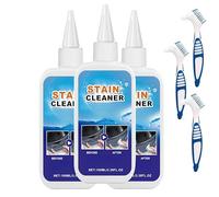 Gel détachant ménager, nettoyant pour lave-linge, nettoyant puissant pour carrelage, réfrigérateur, vitres, salle de bain et évier, action rapide, 100 ml (3Pièce)