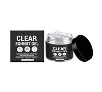 Gel d'exposition transparent,adhésive réutilisable et amovible pour collections | Gel pour musée transparent amovible | Pour posters, maquettes, objets d'art, vitrines, supports en verre
