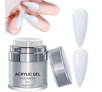 Gel d'extension d'ongles, gel fortifiant pour ongles, durcisseur de manucure pour construire, sculpter et remplir, contenu net 30 g, idéal pour les filles, les femmes et les débutants à la maison ou