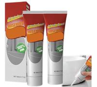 Gel dissolvant très efficace pour la pénétration, nettoyant ménager puissant, adapté aux joints de carrelage de salle de bain et de cuisine, nettoyage des murs (2 pièce)