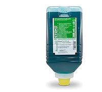 Gel douche 2 en 1 sans savon, liquide et respectueux de la peau pour les cheveux et le corps.