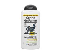 Corine de Farme - Gel Douche Extra-Doux Batman DC Comics- Gel Lavant 2-En-1 Corps & Cheveux pour Enfant - Formule Peau Sensible, Clean Beauty, ne Pique pas les Yeux - Flacon Recyclable 300ml