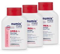 Gel Douche 5% D'urée - Gel Douche Apaisant Et Anti-Démangeaison Pour Peaux Extrêmement Sèches - Soin Végétalien Sans Silicones, Parabènes Et Huiles Minérales (3x 200 Ml)