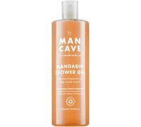 Gel Douche À La Mandarine 500 Ml, Riche Arôme Boisé D'agrumes, Gel Douche Hommes Naturel Avec L-Arginine Et Aloe Vera, Végétalien, Tube Plastique Recyclé, Fabriqué En Angleterre